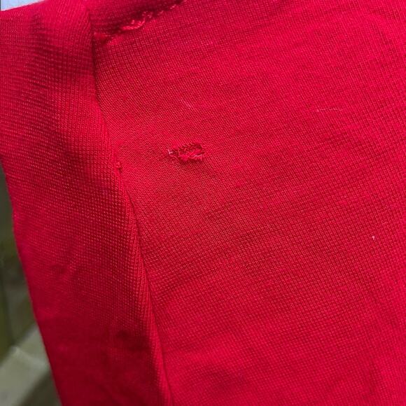 Lulus Posh Babe Red and Pink Color Block Cutout Midi Dress - Picture 3 of 7